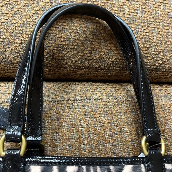 Coach black multi hand tote - Picture 8 of 9